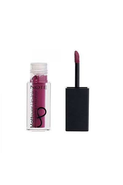 NOTE Mattever Lip-Ink Matte and Permanent Liquid Lipstick 17 Dark Envie - Dark Purple