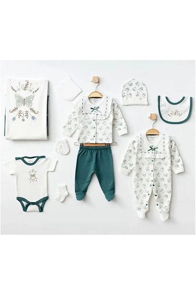 Aziz Bebe Girl's Butterfly Printed Lace Set - Set of 10010318