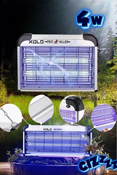 xolo XT220 4w Premium Kasalı Elektrikli Sinek Öldürücü Cihazı Sinek Cız Uv Led