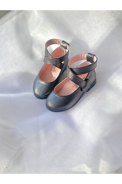 PATİK BEBE GIRL'S BALLET FLAT WITH ANKLE PADDLE AND CIRT