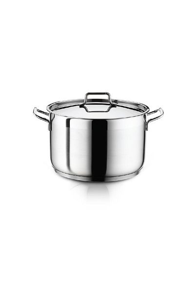 Hascevher Anett 24X19 cm Deep Pot with Steel Lid