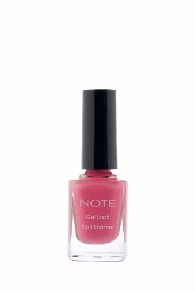 NOTE Gel Look Oje 07 Fluorescent Pink - Pembe