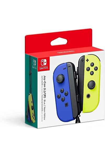 Nintendo زوج وحدة تحكم Switch Joy-Con - أزرق نيون/أصفر