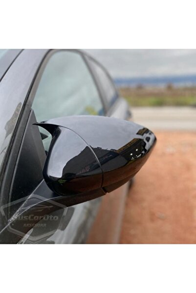 FALCONS Fiat Egea Batman Yarasa Ayna Kapağı Piano Black ABS Plastik Sağ Sol Takım