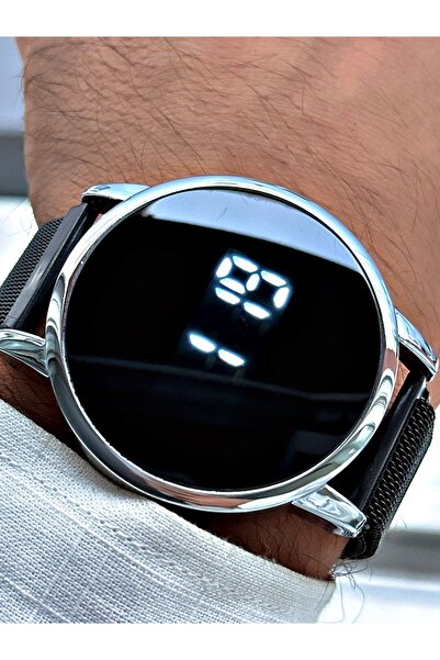 G Sport POLO ساعة يد رجالية - رقمية LED، مغناطيس ويكر وحبل