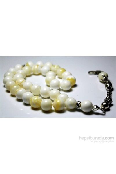 RD EKOAVM 8 Mm Globe Cut Shell Stone Rosary