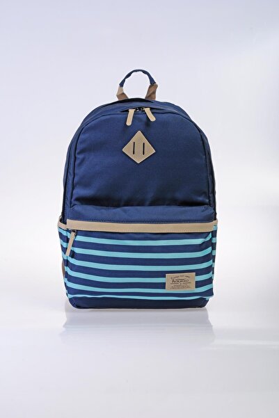 KAUKKO Kk1033 Navy Blue Women's Backpack K1033