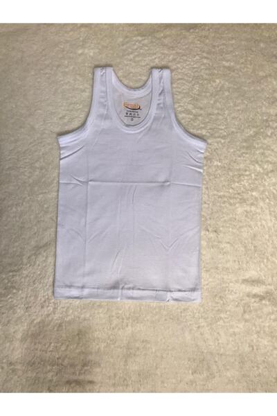 ERŞAH Erkek Çocuk Beyaz Penye Atlet