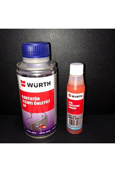 Würth Radyatör Sızıntı Önleyici Hp 150 Ml (yeni Nesil Araçlar Için)+ Cam Sabu...