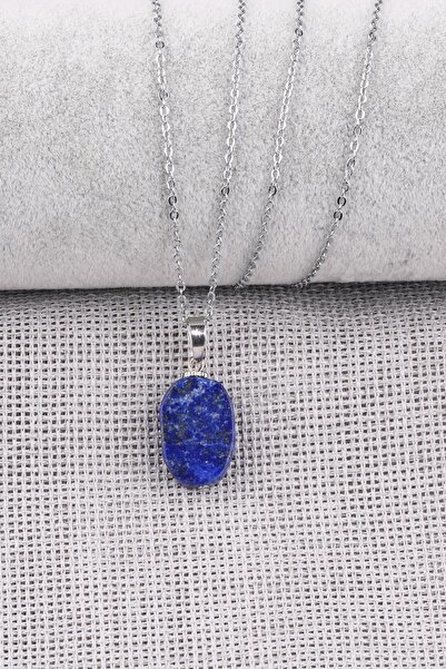 Alibaba Doğaltaş Lapis Lazuli Doğal Taş Kolye