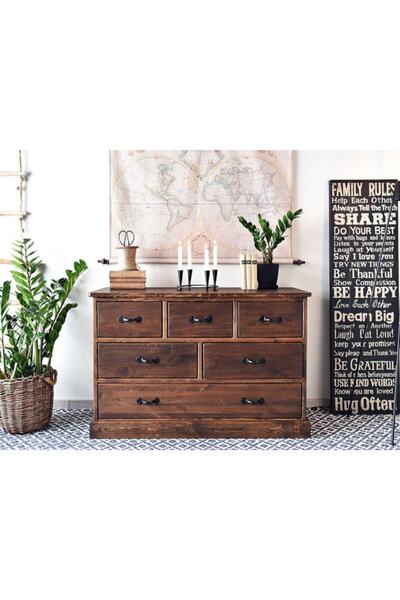 EnsaMobilya Ensamo-501 Ahşap Şifonyer