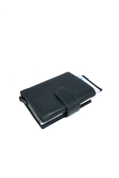 DERKON Mechanical Wallet Original Genuine Leather