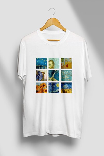 Bingo Store Van Gogh Oversize kroj T-shirt