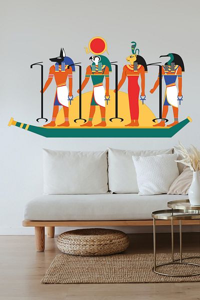 Sepet Yıldızı Autocolant decorativ de perete Zei egipteni