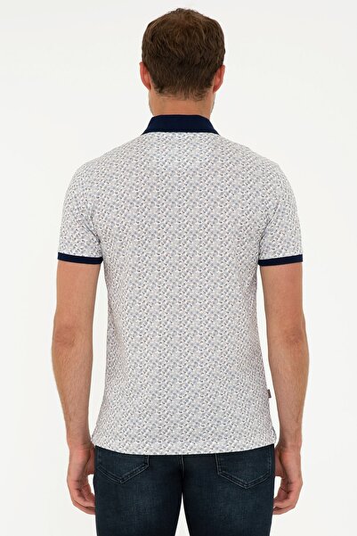 Pierre Cardin Λευκό μπλουζάκι 2xl