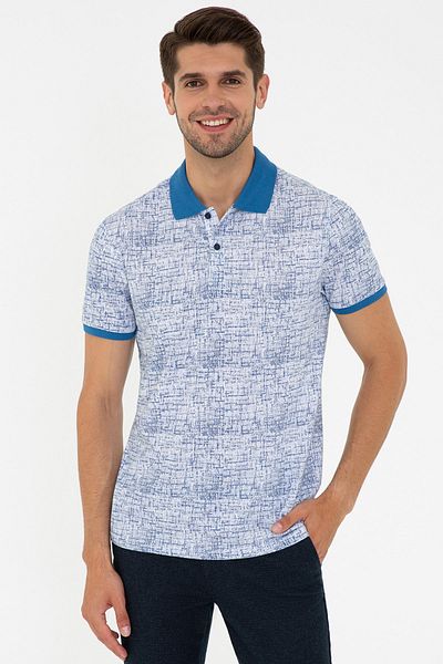 Pierre Cardin Ανδρικό T-Shirt Navy Blue G021GL011.000.1314018