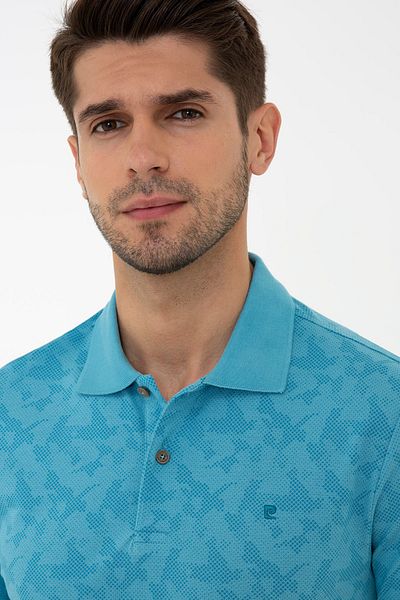 Pierre Cardin Tricou albastru pentru bărbați G021GL011.000.1314059