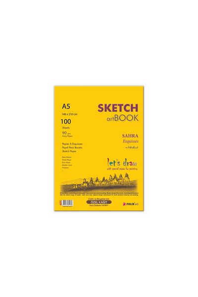 Folix Sahra A5 Ivory Glue-on Paper Memo Pad 100 Sheets