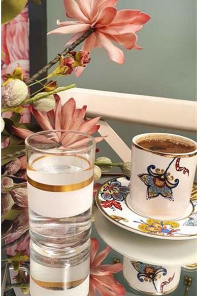 The Mia Snow Snw0004 Coffee Side Water Cup