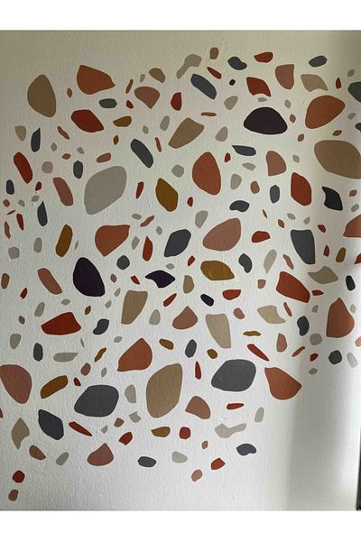 ENGINPRINT Stone Age Wall Sticker Set 128 Pieces