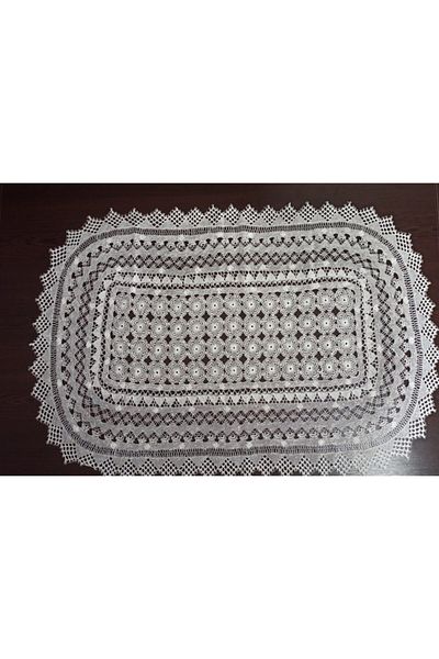 Anchor 17 Pieces Lace Needle Embroidery - Handcrafted Flies Lounge Set with Anchor String 1St Model