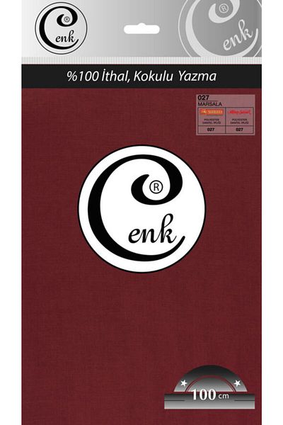 Cenk Μονόχρωμη τσάντα γραφής 100 cm - 0301 - 938-κανέλα-87