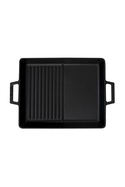 Lava مقلاة شواء هجينة مصبوبة بحجم 26x32 سم - Lv Eco GT 2632 T4