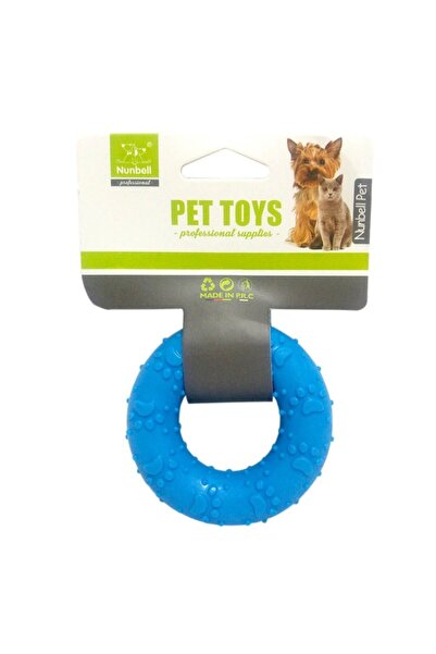 Nunbell 7cm Circle Shaped Plastic Mouthguard Dog Toy