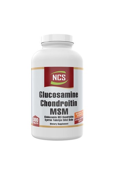NCS ® Glucosamine Chondroitin Msm 300 tablets Glucosamine Hyaluronic