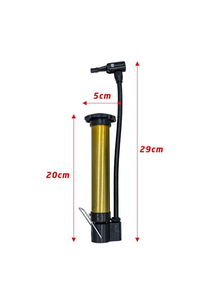 Titi 5318 Mini pompă de aer pentru umflare roți pentru biciclete portabilă