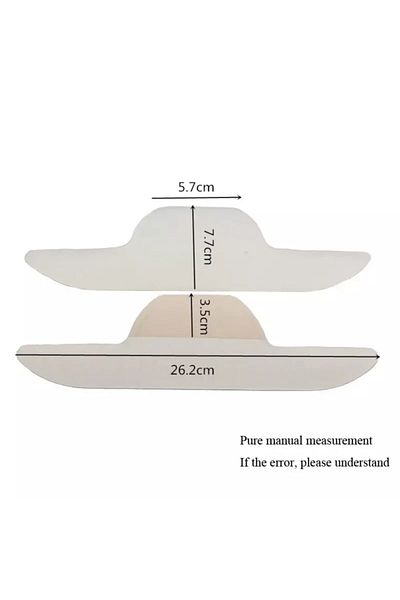 MOR SALKIM HOME Men's Shirt Collar Protective Tape (adhesive) 10 Pieces