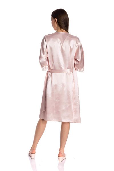 Espuar 250 High Quality Satin Lace Nightgown And Dressing Gown Set