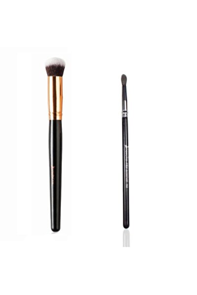 nascita Profesyonel Oval Yapılı Kapatıcı Fırçası 136+backstage Mini Karıştırm...