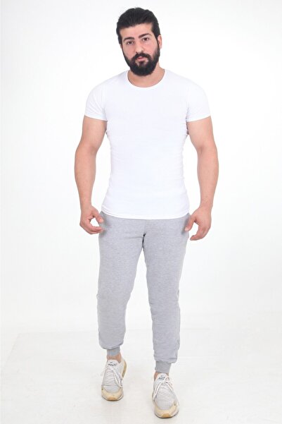 THE ONE Ανδρικό μπλουζάκι Theone White ελαστικό ύφασμα με λαιμόκοψη