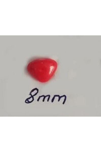 orhanucuzluk Κλειδωμένη μύτη 8 mm κόκκινο (5 τεμάχια)