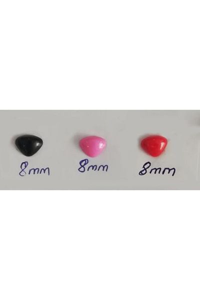orhanucuzluk Κλειδωμένη μύτη 8 mm κόκκινο (5 τεμάχια)