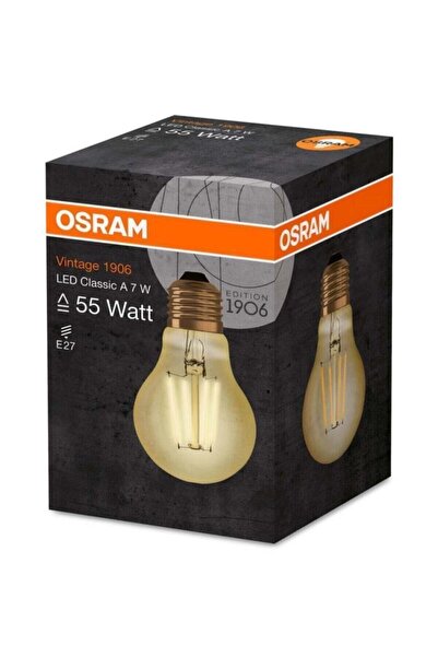 Osram Ledvance 7 Watt G125 Glop Led Vintage 1906 2400 6500 Lümen E27 Rustik A...