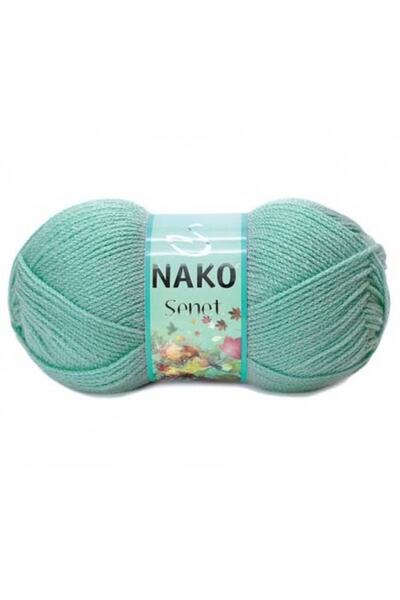 NAKO Şenet El Örgü Ipi 10628 Bakır Yeşili