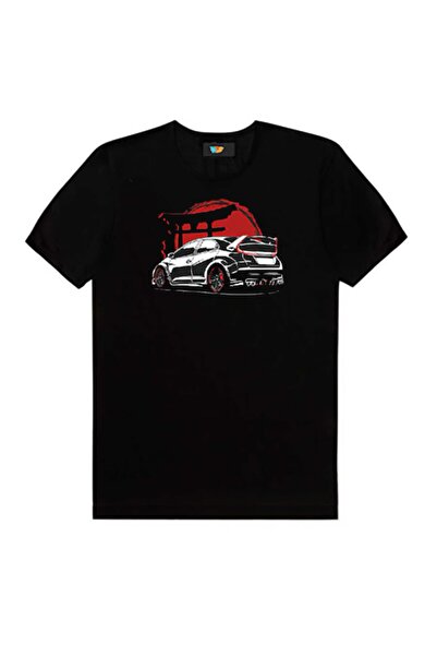 GALASHOP Honda Civic New Siyah Erkek Tişört T-shirt1