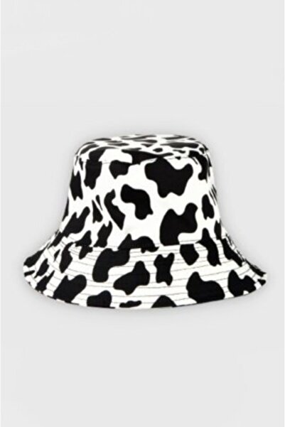 Aleda Inek Desen Balıkçı Şapka Bucket Hat