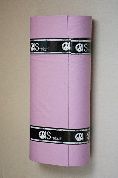 AS TEKSTİL Poplin Kumaş Leylak %100 Pamuk Süper Lüks Akfil (1 METRE)
