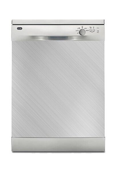 StickerArt Bulaşık Makinesi Sticker Kaplama Beyaz Eşya Kaplama Metal Plaka Desen