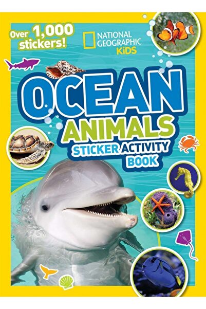 Kitapbulan İthal Kitap National Geographic Kids Ocean Animals Sticker Activit...