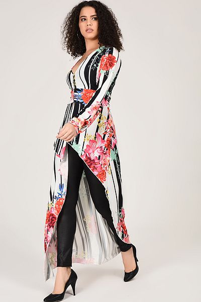 Şans Cap & Abaya - Multi-color - Basic