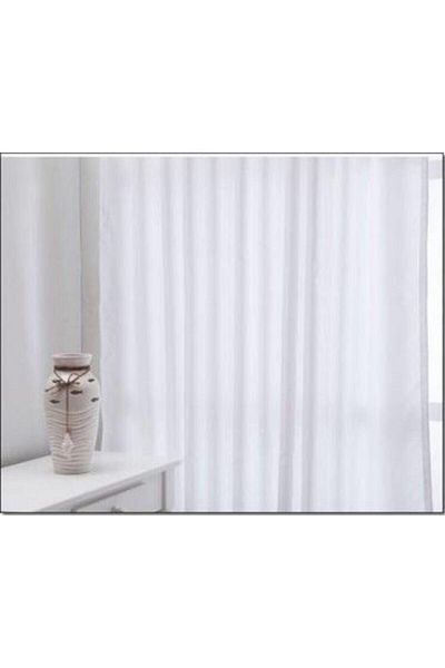 CG HOME Umbrelă de soare din satin alb - Perdele opționale Enxboy