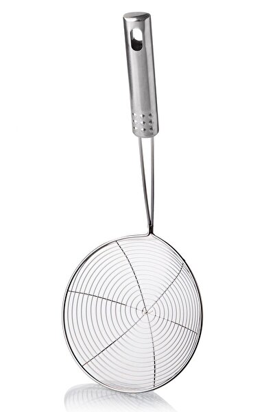 Genel Markalar Paslanmaz Çelik Kızartma Kevgiri Çelik Tel Kepçe Yağ Süzgeçli Kevgir