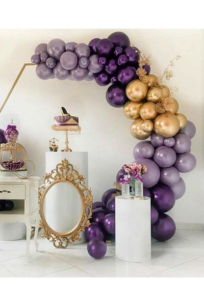 MERİ PARTİ Special Day Concept Balloon And Chain