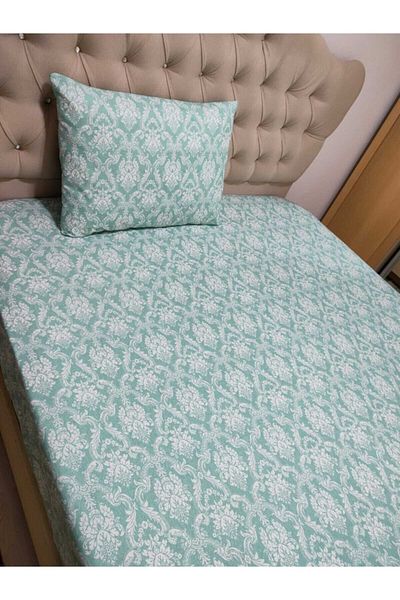 Süper's Single Ranforce Woven Elastic Sheet Set Green
