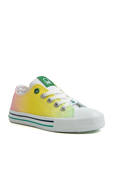 Benetton Bn-30188 Yellow Kids Sneakers
