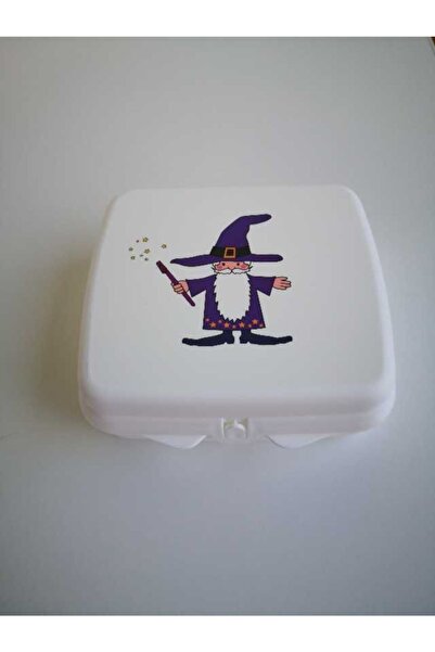 Tupperware Lunch Wallet with Magician Pattern